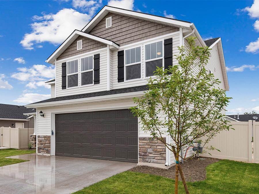 Trinity 2Story Floor Plan New Home in Idaho Hubble Homes